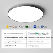 Opple Plafonska lampa LED, 48 W, Bela