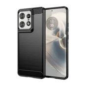 Maska Silicone Defender za Motorola Edge 50 Pro crna