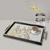 Aberto Design Poslužavnik TPG9866 50 x 29 x 3.5 cm, Šareni