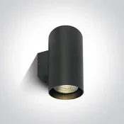 ZIDNA LAMPA LED/2×20W/3000K/2×1400lm/35°/230V IP65 ANTRACIT