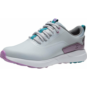 Footjoy Performa ženske cipele za golf Grey/White/Purple 40,5
