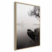 Slika - Haven Under Tree (1 Part) Vertical 40x60 U prirodnom drvenom okviru
