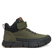 Geox Gležnjarji J Flexyper Boy J369BA 032ME C3009 S Temno zelena
