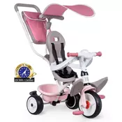 Smoby Baby Balade Plus tricikl, ružičasta