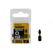 DeWalt vijačni nastavek PZ2x25 mm za udarni vijačnik 5 kos DT7387T