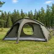 vidaXL vidaXL Trekking šotor z vodoodporno prevleko 2 oseba Vojaška zelena, (5000309538)