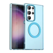 Hibridni ovitek Techsuit CandyCase MagSafe za Samsung Galaxy S24 Ultra - blue