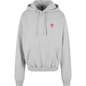 ZOO YORK Sweater majica siva / crvena