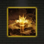 Opviq Slika na platnu sa LED osvetljenjem 40x40cm
