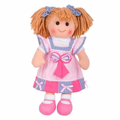 Bigjigs Toys Lutka iz blaga Georgie, 38 cm