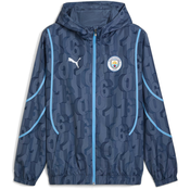 Jakna s kapuljačom Puma MCFC Prematch Woven Jacket 2024/25