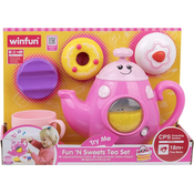 Djecji set za caj WinFun - Zabava i slatkiši, roza
