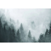 shumee Magnetni pokrov hladilnika, rešetka, okrasna podloga, Forest, 60x100
