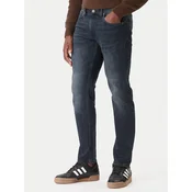 Lee Jeans hlače Daren 112371297 Mornarsko modra Straight Fit