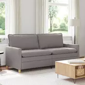 vidaXL Kavč Taupe 196 x 81 x 87,5 cm Blago