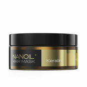 Nanoil Hair Mask Keratin negovalna maska za poškodovane lase 300 ml