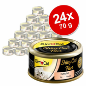 GimCat ShinyCat File 24 x 70 g - Tuna
