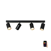 Immax NEO 07265Z - LED RGB+CCT prigušiva stropna svetiljka NEO PUNTO 4xGU10/4,8W/230V