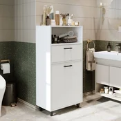 Hanah Home 2489 višenamenski ormaric s policama 60 × 115 × 35 cm, bela