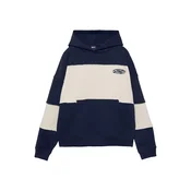 Pull&Bear Majica STWD COMMUNITY EAST ecru/mornarska