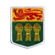 shumee Našitek grba Saskatchewana - magnetna podlaga - vezen našitek/značka/emblem