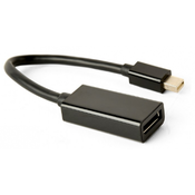GEMBIRD A-mDPM-DPF4K-01 4K Mini DisplayPort to DisplayPort adapter cable/ black
