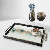 Aberto Design Poslužavnik TPG9839 50 x 29 x 3.5 cm, Šareni