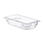 ARAVEN Gastronorm posoda GN 1/3, polikarbonat, globina: 65 mm, prostornina: 2,4 L