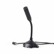 Gembird Mikrofon za racunar 3.5mm 1.1m kabl 100Hz - 16kHz crna boja | MIC-D-02