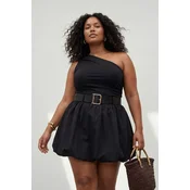 Trendyol Curve Ženska bluza Tbbss26Af00086, Crna
