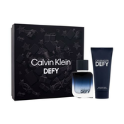 Calvin Klein Defy Set parfemska voda 50 ml + gel za tuširanje 100 ml za muškarce