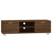 Vidaxl TV omarica rjav hrast 140x40,5x35 cm inženirski les