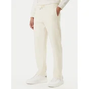 Calvin Klein Jeans Spodnji del trenirke Monogram LV047F210G Bež Regular Fit