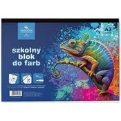 shumee ŠOLSKI BARVNI BLOK A3/10 PAKET 180 G. KAMELEON 8297