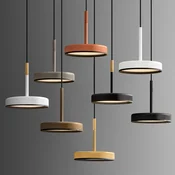 OLEV LED obesna svetilka OVERFLY, baker, O 15 cm, kovina 927 dim - Dnevna soba/jedilnica - Dizajn - Aluminij