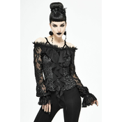 Ženska majica z dolgimi rokavi DEVIL FASHION - SHT061