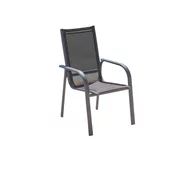 Hanah Home Baštenska stolica Lena, 66 x98 x59 cm, Antracit