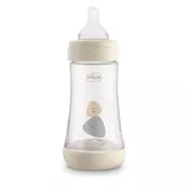 Chicco P5 flašica bela 2m+, 240ml
