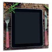 shumee STEKLENA PLOŠČA ZA KUHINJO 60x65 Kuhinja