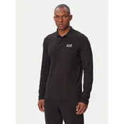 EA7 Emporio Armani Polo majica 8NPF17 PJVUZ 1200 Črna Regular Fit