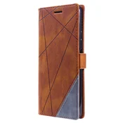 Rjava Flip Line torbica (Xiaomi Redmi 10 5G)