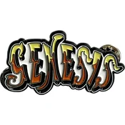 Genesis Orange Classic Logo Odznak 30 mm