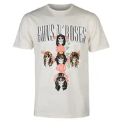 Metal majica moška Guns N Roses - Rose Cross - LOW FREQUENCY - GNR25025TS