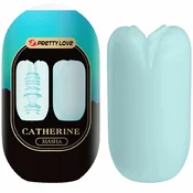 Pretty Love Masha Blue Intimate Sleeve System, TPR, Waterproof, Compact D-241877