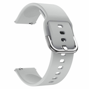 BStrap Huawei Watch GT2 42mm Silicone v2 pašček, Gray