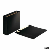 slomart predalnik za kartoteke esselte črna din a4 (20 kosov)
