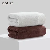 GGT Set peškira, 35x75cm, 2 komada, Braon-sivi
