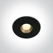 UGRADBENA SVJETILJKA LED COB 8W WW 36deg IP54 230v DARK LIGHT CRNA