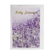 Iris razglednica sretni rođendan lavanda 1319 cm 363165