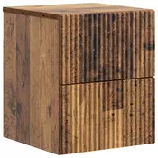 vidaXL vidaXL Stenski nočni omarici Star les 33 x 34,5 x 40 cm Inženirski les, (5000209902)